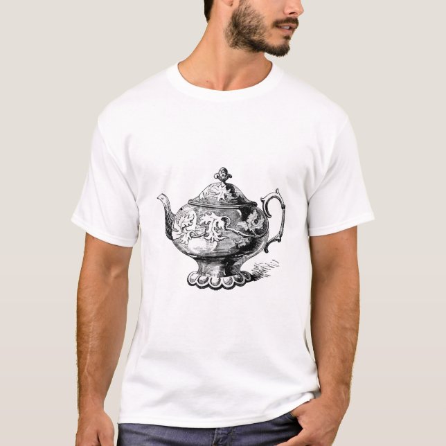 Camiseta Fancy Victorian Teapot (Anverso)