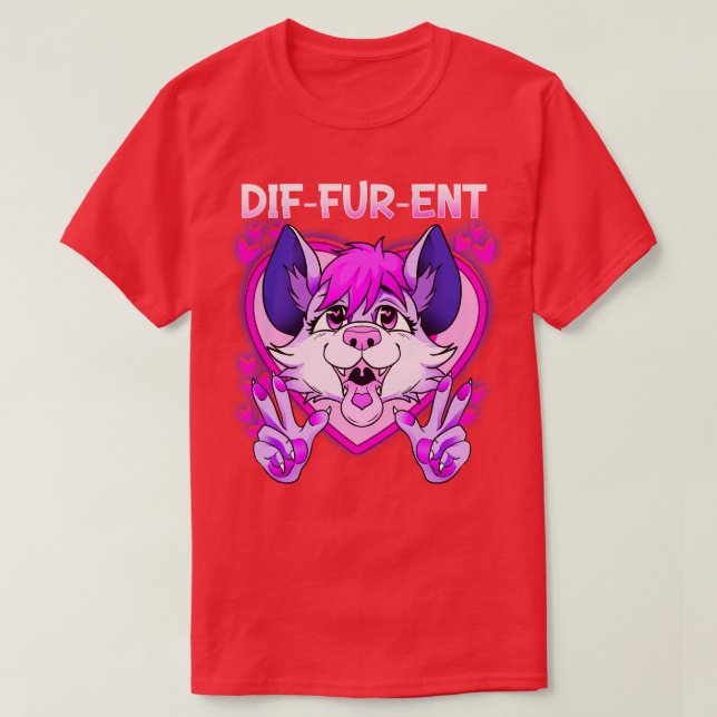 Camiseta Fandom I Fandom I Furries Cosplay 2 (Diseño del anverso)