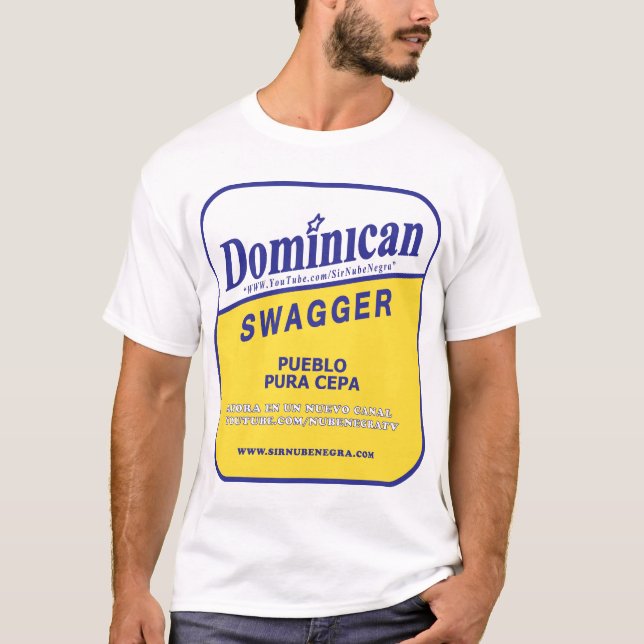 Camiseta fanfarrona dominicana (Anverso)