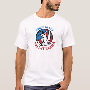Camiseta Fanfarronería de la llama del voleo