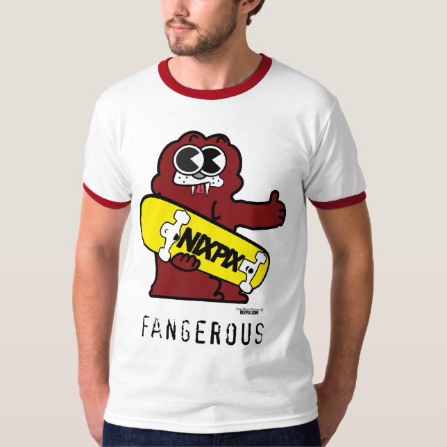 Camiseta Fangerous (luz) (Anverso)