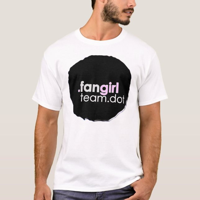 Camiseta fangirl de team.dot (Anverso)