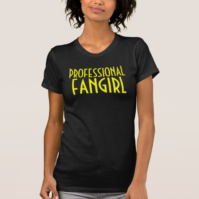 Camiseta Fangirl profesional (Anverso)