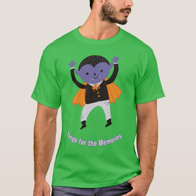 Camiseta Fangs para los Recuerdos (Anverso)