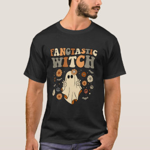 Camiseta Fangtastic Witch Halloween Ghost Set Costume Re