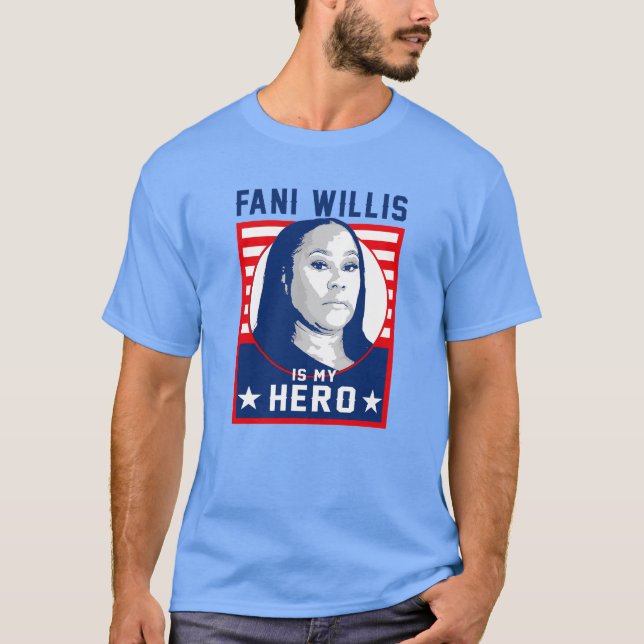Camiseta Fani Willis es mi héroe (Anverso)