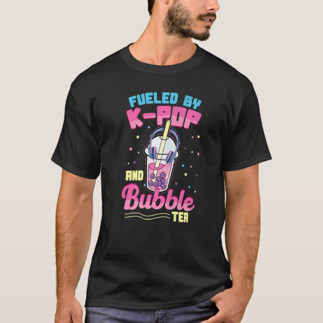 Camiseta Fans Chicas del K Pop Y Bubble Korea Music (Anverso)