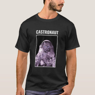 Camiseta Fans de astronomía de gato astronauta astronauta e