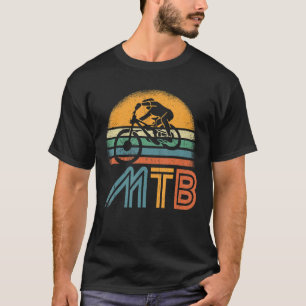 Camiseta fans de bicicletas vintage MTB niños bicicleta de