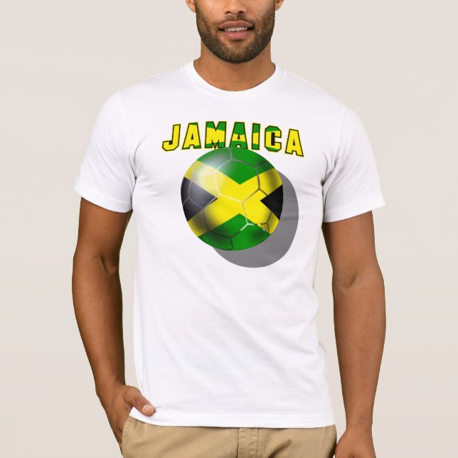 Camiseta Fans de deportes de Boyz del reggae de Jamaica del (Anverso)