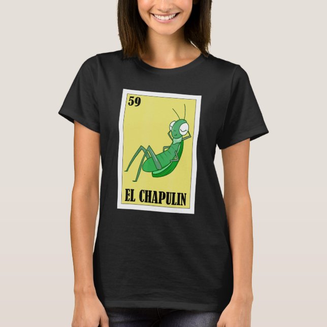 Camiseta Fans de El Chapulin por los insectos en México (Anverso)