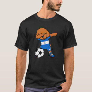 Camiseta Fans de Fútbol de Nicaragua Dabbing Poodle Dog Jer