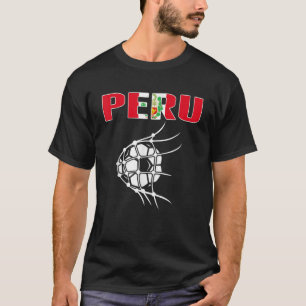 Camiseta Fans de fútbol de Perú Bal de la bandera peruana d