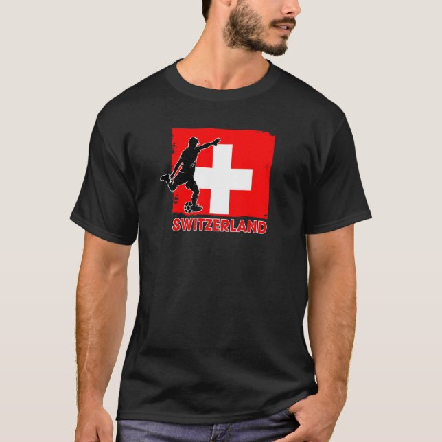 Camiseta Fans de fútbol de Suiza 2022 (Anverso)