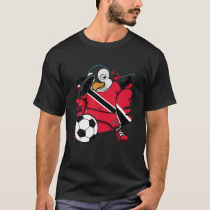 Camiseta Fans De Fútbol De Trinidad Y Tobago Dab Penguin Je