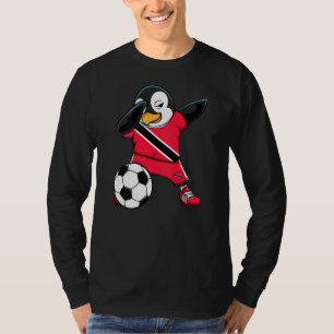 Camiseta Fans De Fútbol De Trinidad Y Tobago Dab Penguin Je