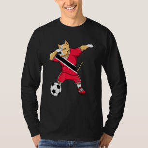 Camiseta Fans De Fútbol De Trinidad Y Tobago Dabbing Pitbul