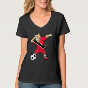 Camiseta Fans De Fútbol De Trinidad Y Tobago Dabbing Pitbul