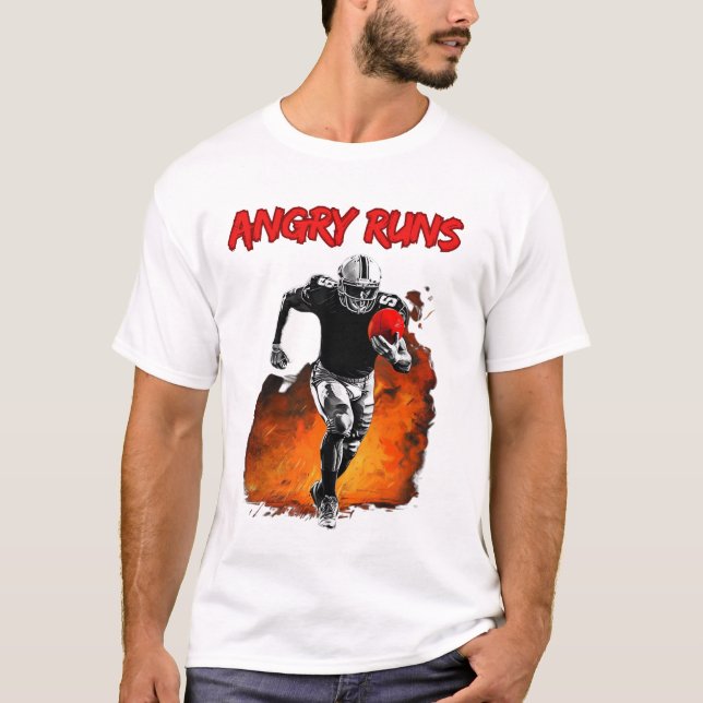 Camiseta Fans de Fútbol por la mañana con enojo (Anverso)
