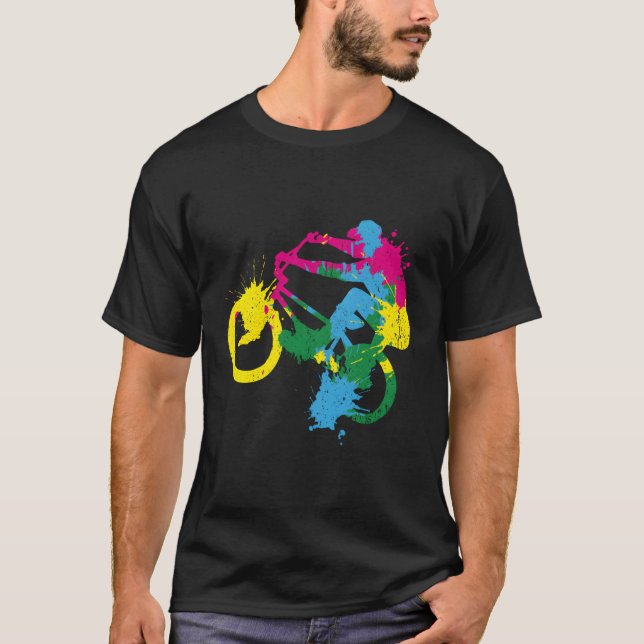 Camiseta Fans de la Bicicleta Bmx (Anverso)