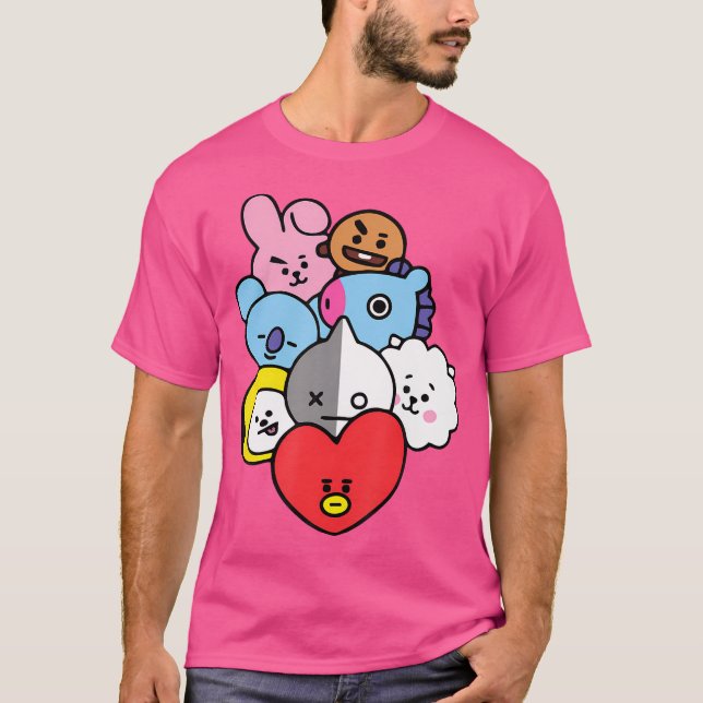 Camiseta Fans de la música pop coreana (Anverso)