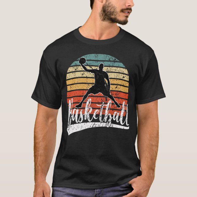 Camiseta Fans de Retro Campeón de Baloncesto (Anverso)