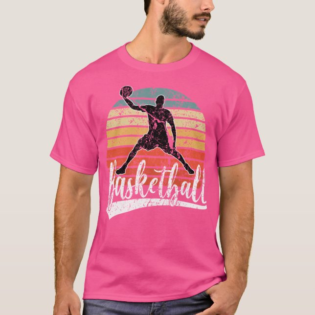 Camiseta Fans de Retro Campeón de Baloncesto (Anverso)