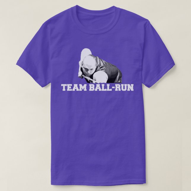 Camiseta Fans de Snooker Team BallRun Stuart Bingham (Diseño del anverso)