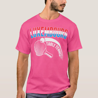 Camiseta Fans de tenis de mesa de Luxemburgo Luxemb