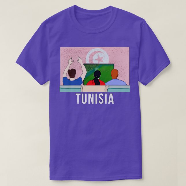 Camiseta Fans de Túnez (Diseño del anverso)