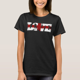 Camiseta Fans del equipo deportivo de Inglaterra