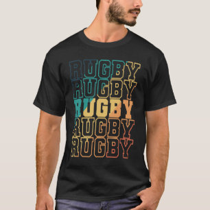Camiseta Fans del jugador deportivo de rugby