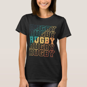 Camiseta Fans del jugador deportivo de rugby
