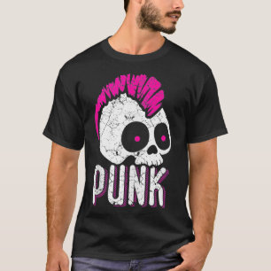 Camiseta Fans del punk Rock Skeleton Rocker