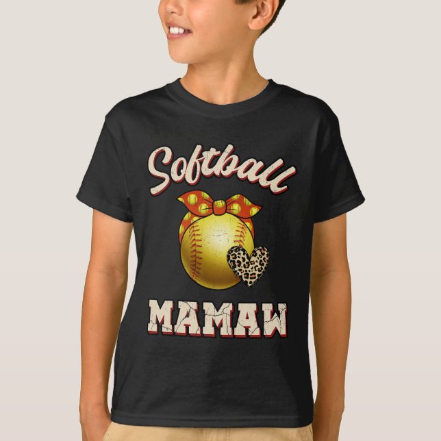 Camiseta Fans del Softll Mamaw Leopard Heart (Anverso)