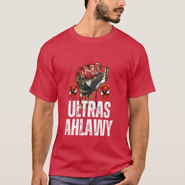 Camiseta Fans del ULTRAS AHLAWY Al Ahly Football Club egipc (Anverso)