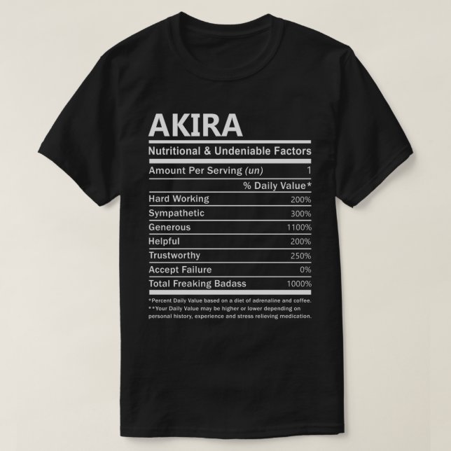 Camiseta Fans más graciosos de la música Akira Kurosawa Gif (Diseño del anverso)