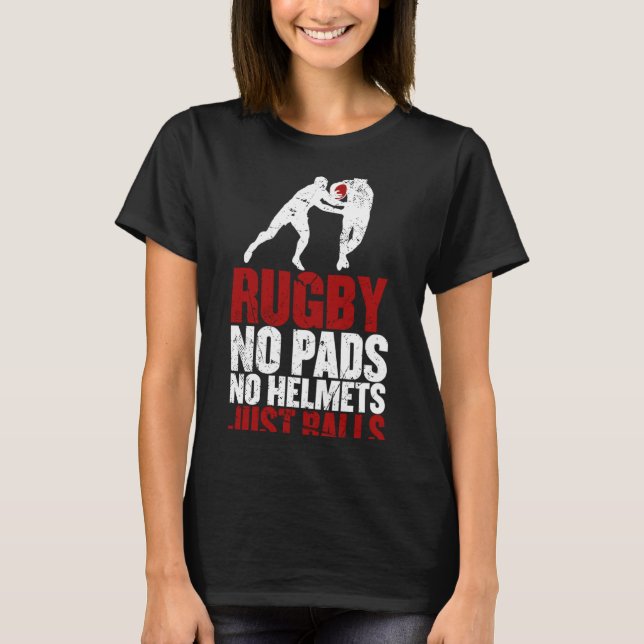 Camiseta Fans Y Jugadores De Rugby Just Balls (Anverso)