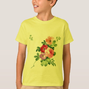 Camiseta Fantacy floral - personalizable