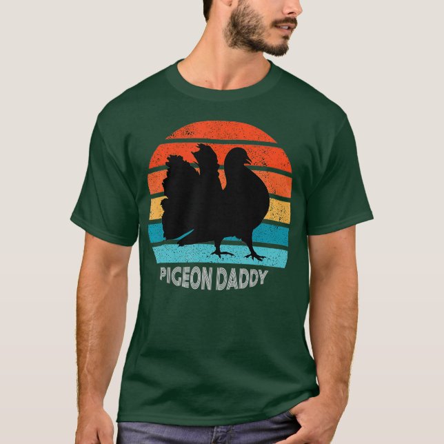 Camiseta Fantail Pigeon Daddy Sunset (Anverso)