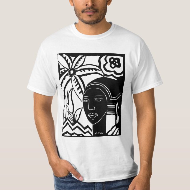 Camiseta Fantasía africana (Anverso)