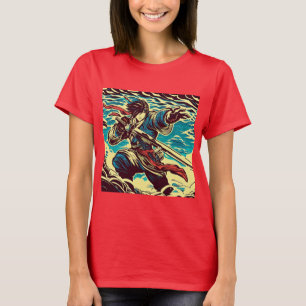 Camiseta Fantasía Anime Hero 1 - Woodcut japonés