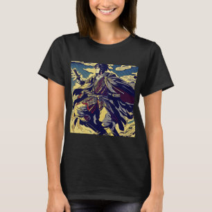 Camiseta Fantasía Anime Hero 2 - Woodcut japonesa