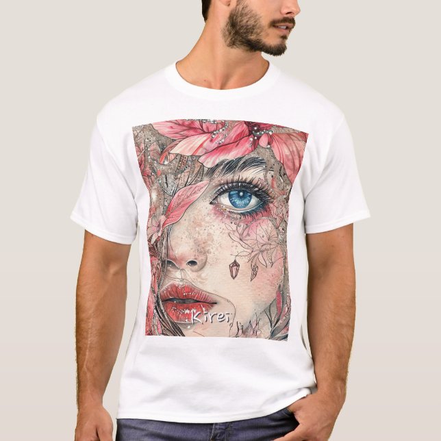 Camiseta Fantasía Anime Manga Japón Kirei 綺 麗 Personalizado (Anverso)