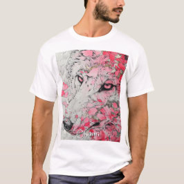 Camiseta Fantasía Anime Manga Wolfe Ōkami Personalizado de 