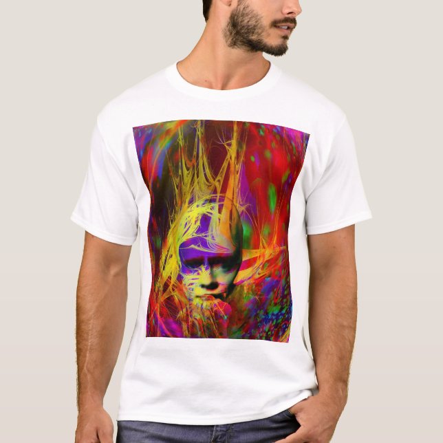 Camiseta Fantasía astral (Anverso)