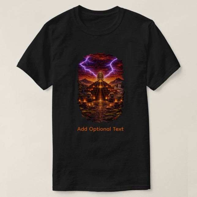 Camiseta Fantasía Azteca (Diseño del anverso)