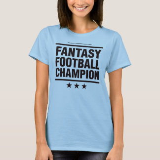 Camiseta ¡Fantasía campeona de fútbol!
