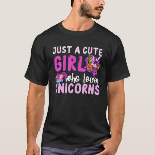 Camiseta Fantasía Creatura Chicas Amante Mujeres Unicornio 