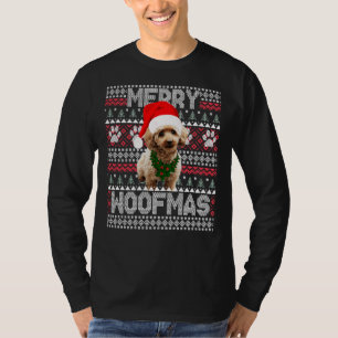 Camiseta Fantasía Cuta De Madera Con Santa Hat Relajado F